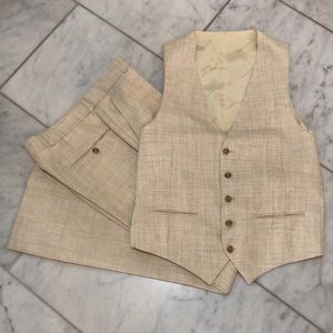 Yves Saint Laurent vintage tailored linen suiting